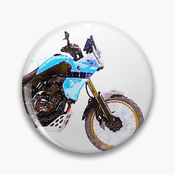 Item preview, Adventure Enduro Motorcycle T700 - original watercolor by Vart. designed and sold by vartstudio.