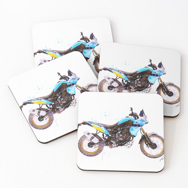 Item preview, Adventure Enduro Motorcycle T700 - original watercolor by Vart. designed and sold by vartstudio.