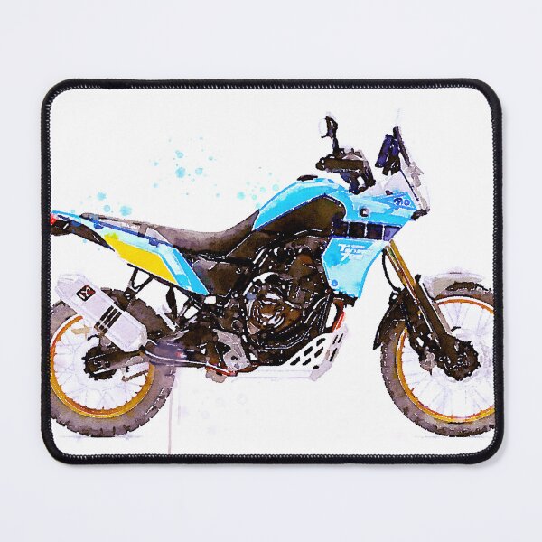 Item preview, Adventure Enduro Motorcycle T700 - original watercolor by Vart. designed and sold by vartstudio.