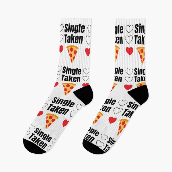 Item preview, Single Taken Pizza, Pizza is my valentine designed and sold by Xpressnme.