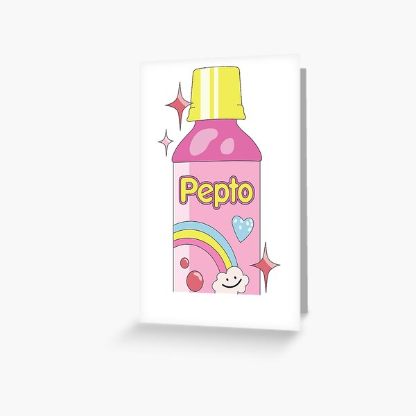 Vista previa del artículo con la obra «Las chicas calientes toman Pepto ☆», diseñado y vendido por Shayli Kipnis.