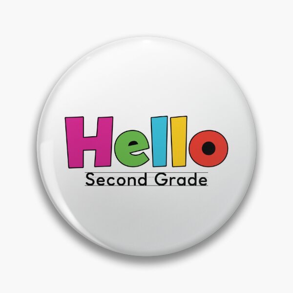 Item preview, Hello Second Grade Elementary School Teacher designed and sold by cath-elizabeth.
