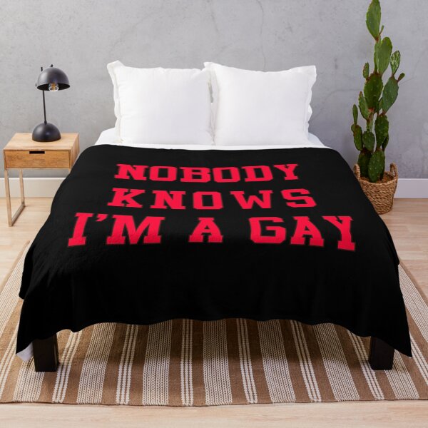 Item preview, Nobody knows I'm a gay designed and sold by deejum.