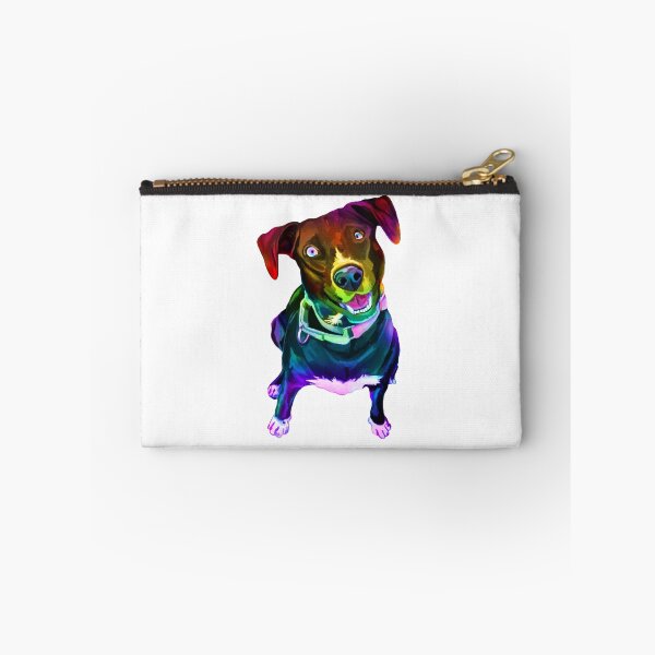 Item preview, Psychedelic Colorful Canine Labrador Mix designed and sold by Deborah Camp.