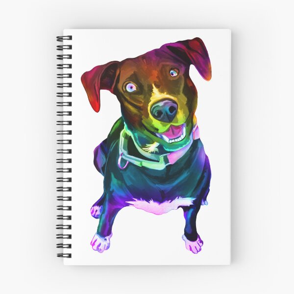 Item preview, Psychedelic Colorful Canine Labrador Mix designed and sold by Deborah Camp.