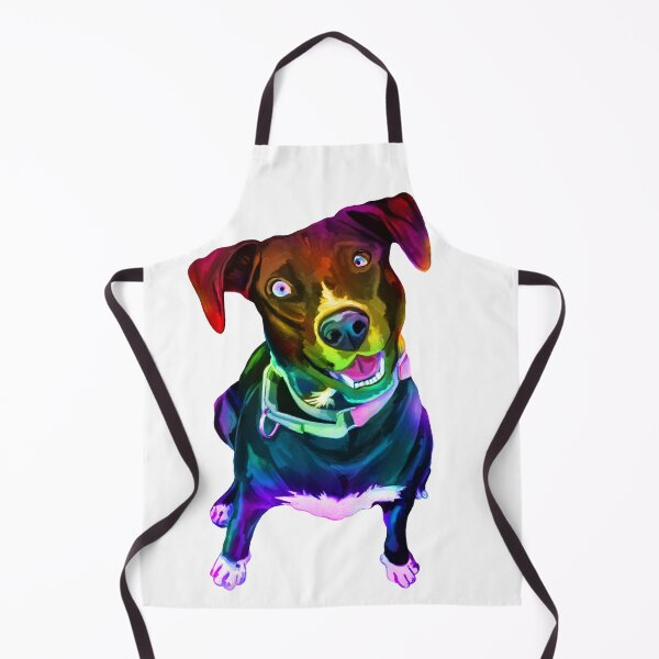 Item preview, Psychedelic Colorful Canine Labrador Mix designed and sold by Deborah Camp.