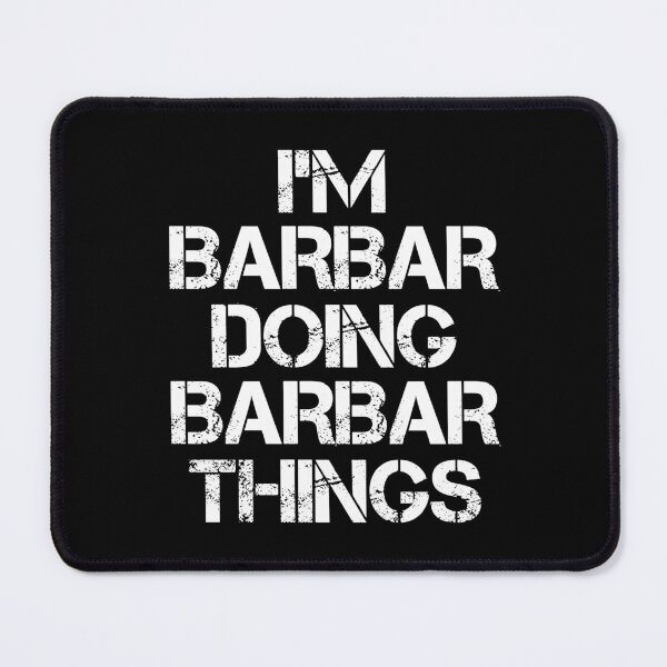 Artikelvorschau, Barbar Namens-T-Shirt - ich bin Barbar, der Barbar-Sachen-Namensgeschenkartikel-T-Stück tut entworfen und verkauft von chezeva.