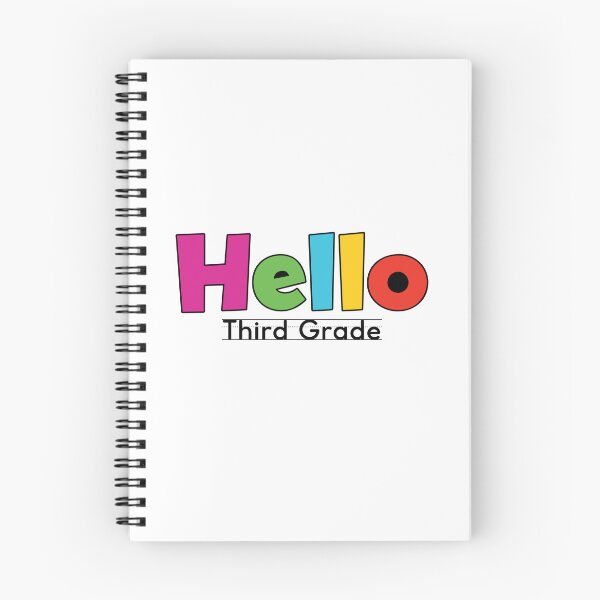 Item preview, Hello Third Grade Elementary School Teacher designed and sold by cath-elizabeth.