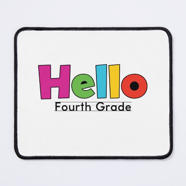 Item preview, Hello Fourth Grade Elementary School Teacher designed and sold by cath-elizabeth.