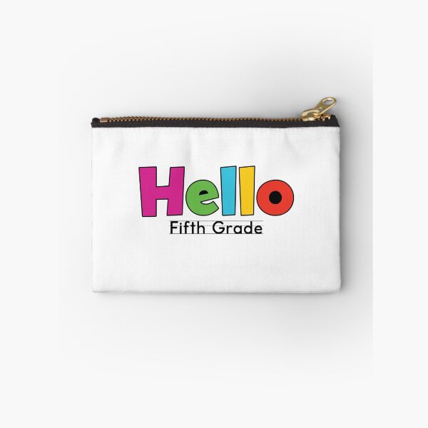 Item preview, Hello Fifth Grade Elementary School Teacher designed and sold by cath-elizabeth.