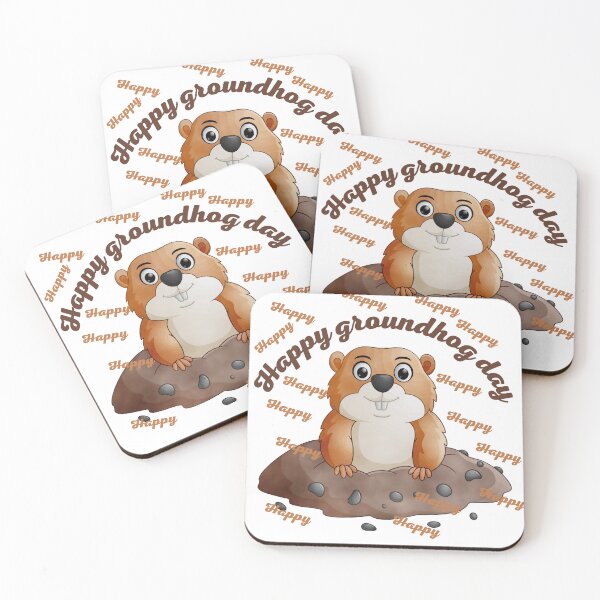 Item preview, Happy Groundhog Day designed and sold by Scopestor.