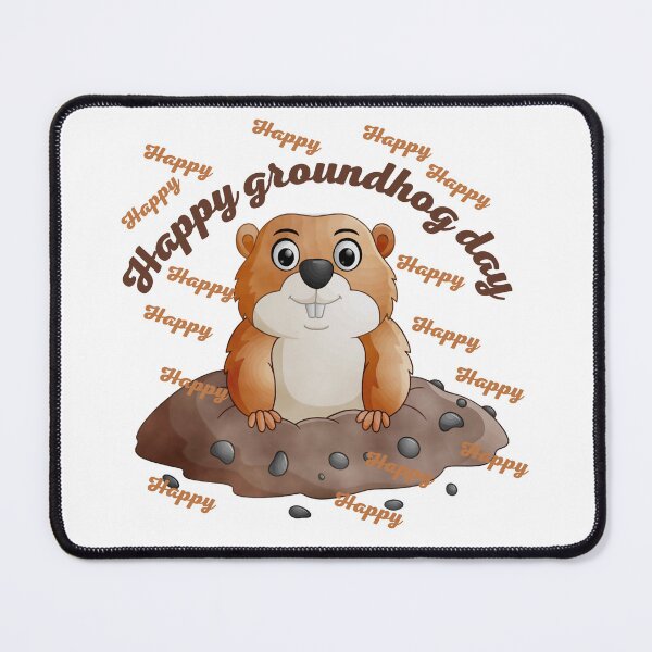 Item preview, Happy Groundhog Day designed and sold by Scopestor.