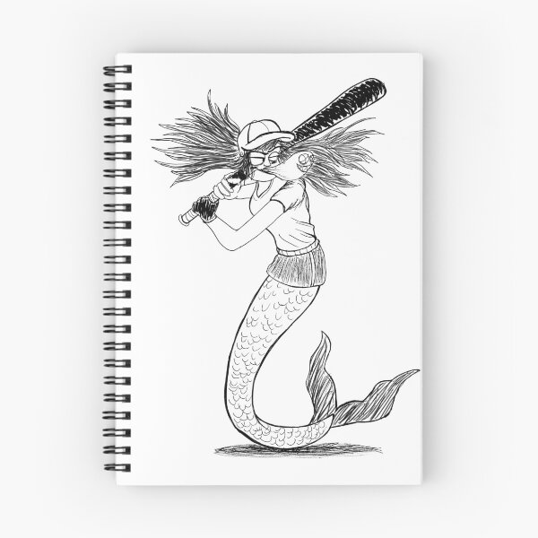 Item preview, Mermaid at Bat designed and sold by Tommythemage.