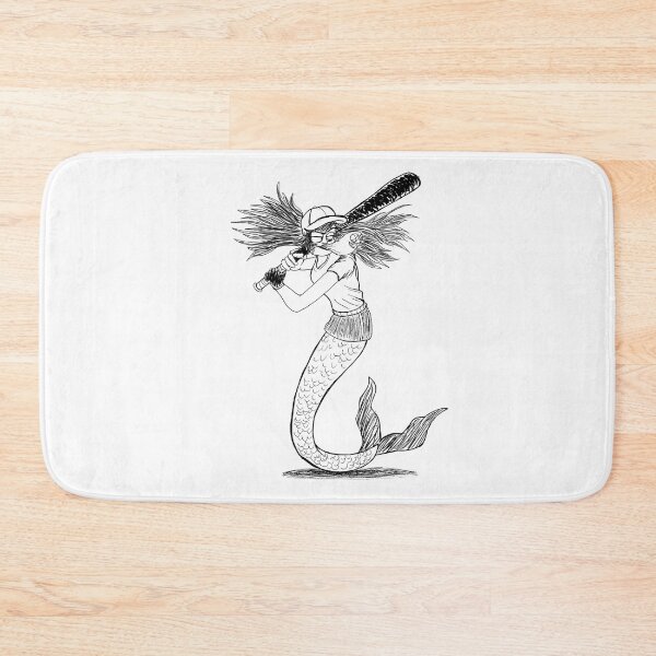 Item preview, Mermaid at Bat designed and sold by Tommythemage.