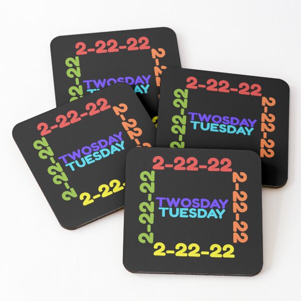 Item preview, Copy of Happy Twosday Tuesday 2-22-22 - February 22nd - Rainbow Design designed and sold by 5lav.