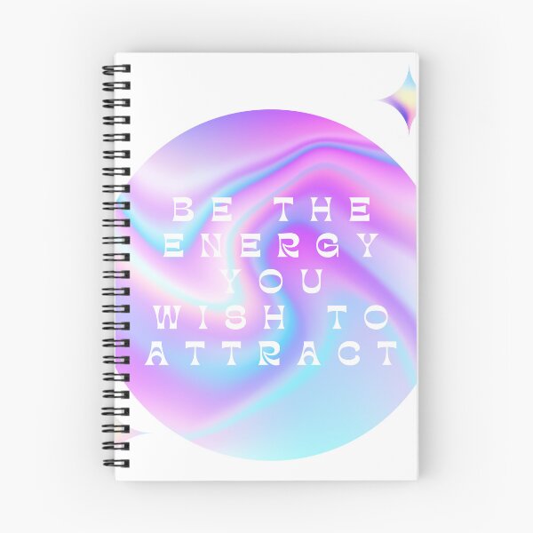 Item preview, Be the Energy You Wish to Attract Positive Vibes Manifestation Affirmations designed and sold by shopY2K.