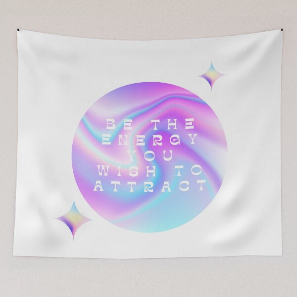 Item preview, Be the Energy You Wish to Attract Positive Vibes Manifestation Affirmations designed and sold by shopY2K.