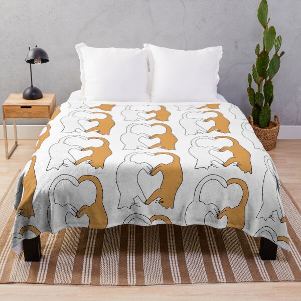 Item preview, Sleeping Cats Forming Hearts designed and sold by StickerHome.