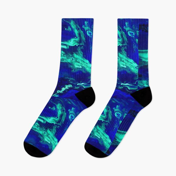 Item preview, Dark Blue Green Abstract  designed and sold by HighOrb.