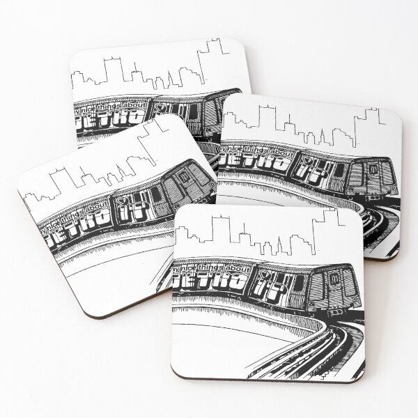 Item preview, Graffitied Train in Detroit designed and sold by StuckOn-Detroit.