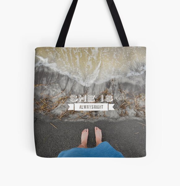 "She is Always Right" - pg. 53 All Over Print Tote Bag