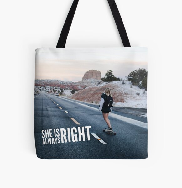 "She is Always Right" - pg. 65 All Over Print Tote Bag