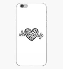 Heartbeat Sticker iPhone Case