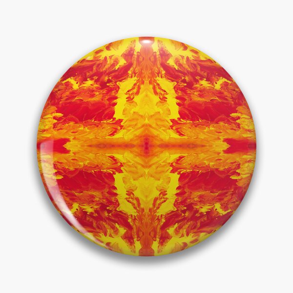 Artikelvorschau, Flaming Hot 2 abstrakte Tinte Marmor Sumi Nagashi entworfen und verkauft von crimsonbamboo.