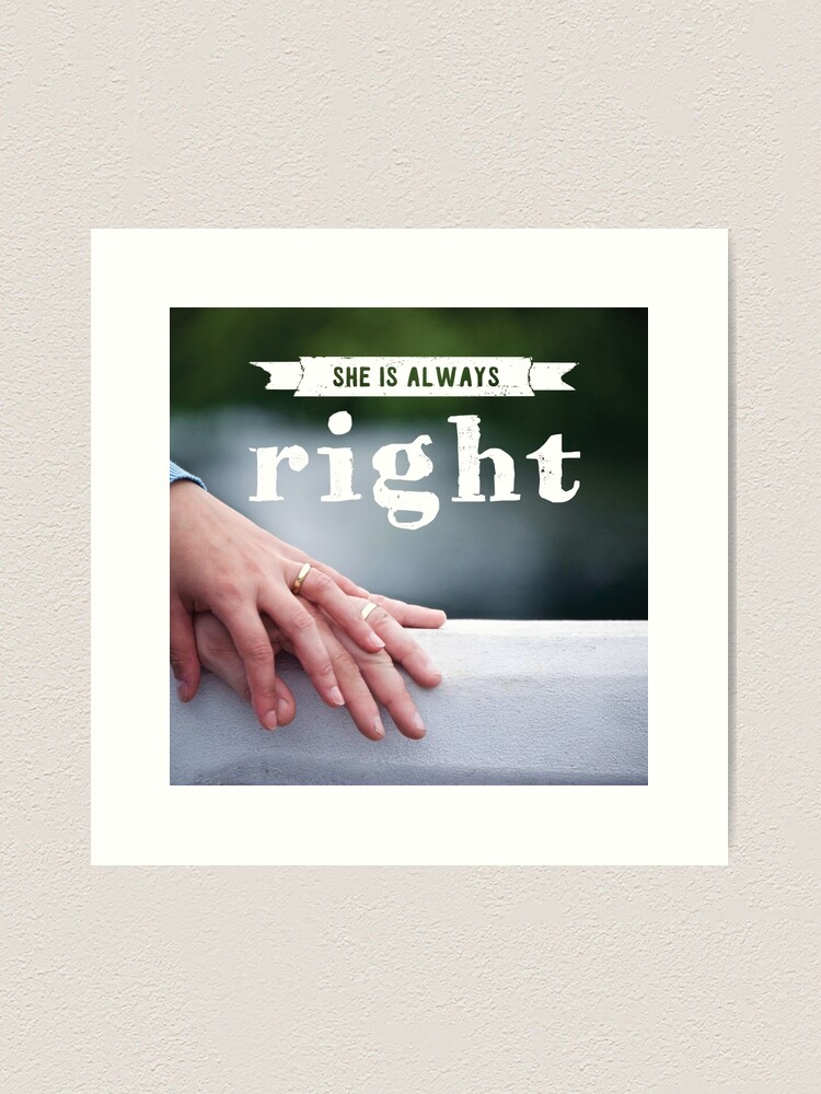 Thumbnail 1 of 3, Art Print, "She is Always Right" - pg. 75 designed and sold by imamahn.