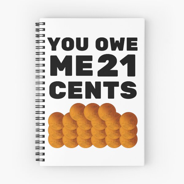 Item preview, You owe me 21 cents designed and sold by Chaos-Touch.
