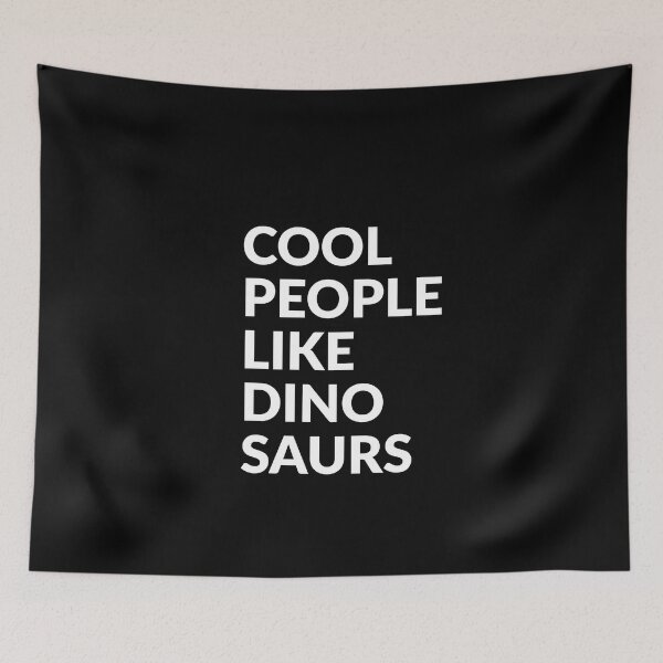 Item preview, Cool People Like Dinosaurs Cool Gift designed and sold by LADistrictGarb.