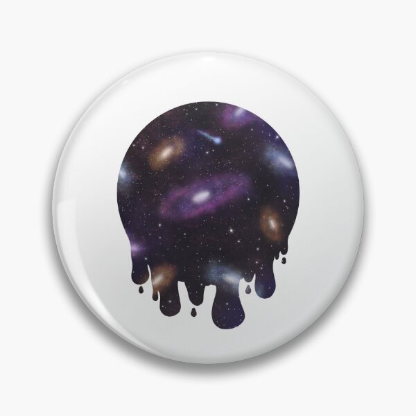 Item preview, Agujero en el espacio Blackhole Space Drip Pegatina designed and sold by crossroadsts.