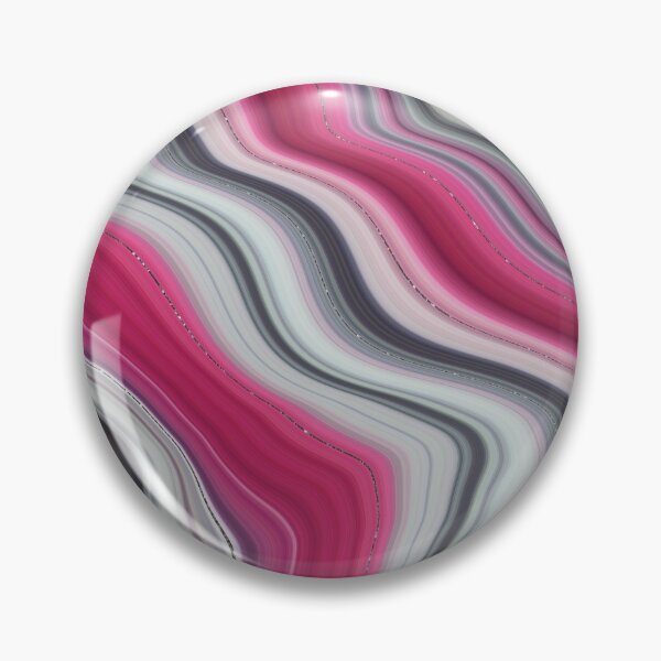 Item preview, Pink and Grey Agate with Silver Streaks designed and sold by ThePurpleFrog.