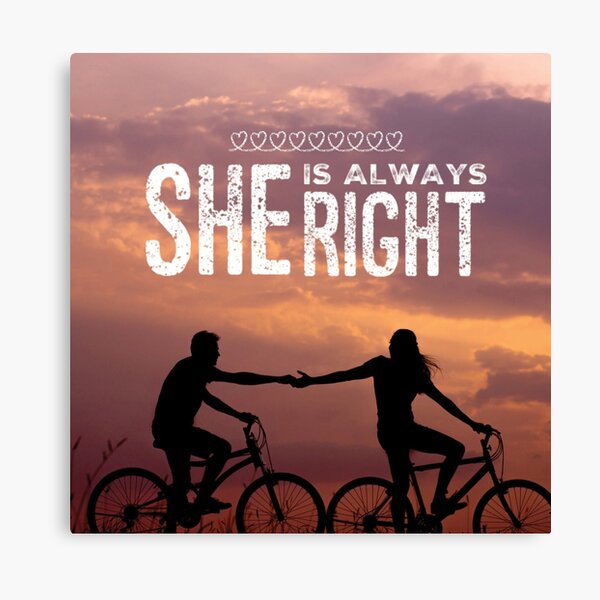 "She is Always Right" - pg. 82 Canvas Print