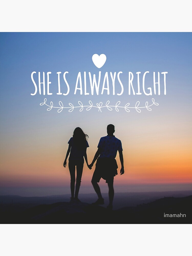 Thumbnail 4 of 4, Pillow, "She is Always Right" - pg. 85 designed and sold by imamahn.
