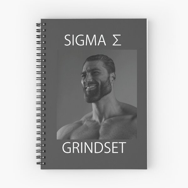 Item preview, SIGMA GRINDSET GIGA CHAD  designed and sold by YKatire.