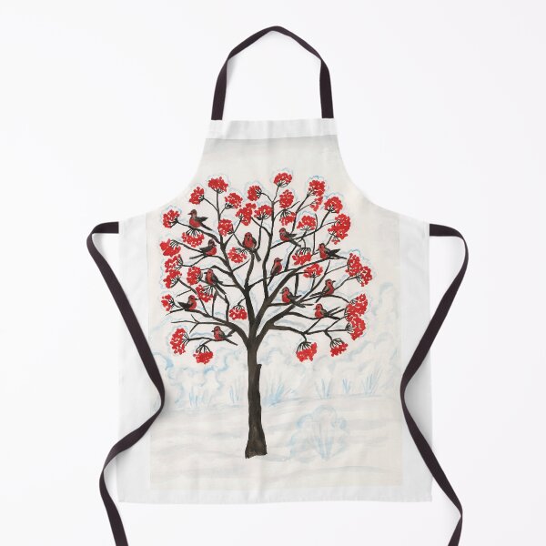 Item preview, Bullfinches on rowan tree designed and sold by Irina Afonskaya.