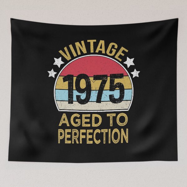 Item preview,  Born 1975 Birthday Old Gift Vintage 1975 Funny for Birthday designed and sold by nmichom.