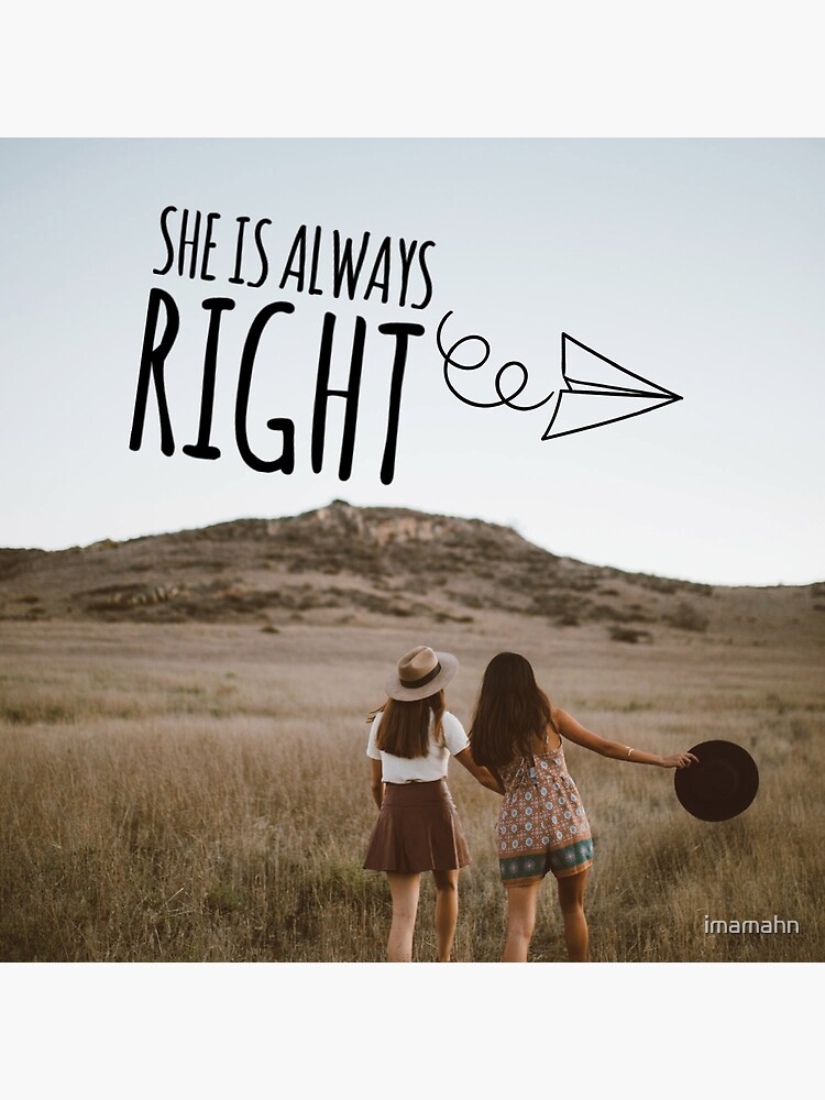 Thumbnail 3 of 3, Art Print, "She is Always Right" - pg. 105 designed and sold by imamahn.