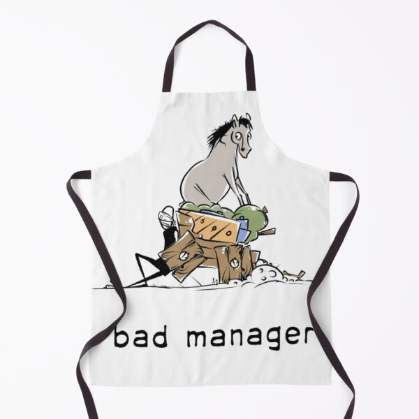 Item preview, print bad manager caricature designed and sold by BeilMaro.