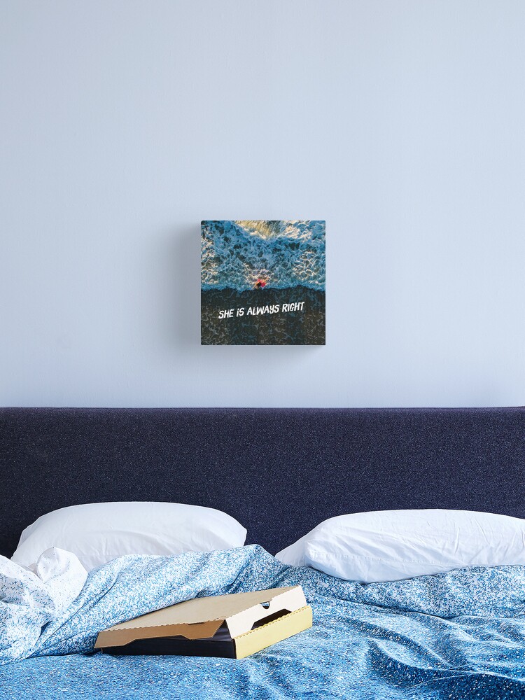 Thumbnail 2 of 3, Canvas Print, "She is Always Right" - pg. 112 designed and sold by imamahn.