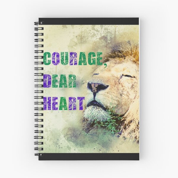 Item preview, Courage Dear Heart designed and sold by thenerdyburrow.