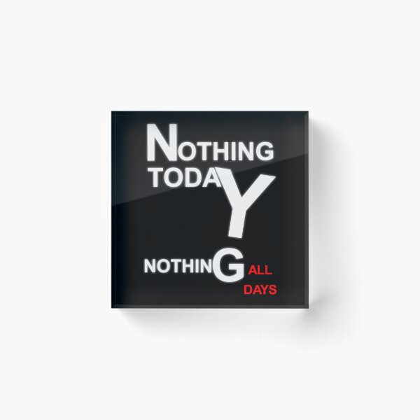 Item preview, NOTHING DAY SHIRT designed and sold by Haitam771.