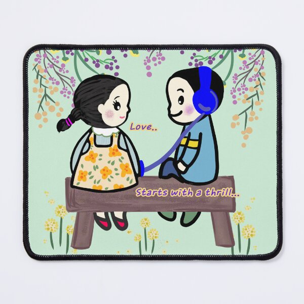 Item preview, love starts with a thrill designed and sold by bobosay-store.