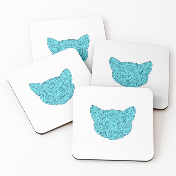 Item preview, Blue Ethno Cat designed and sold by AlexLab.