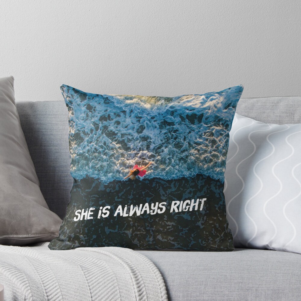 Item preview, Throw Pillow designed and sold by imamahn.