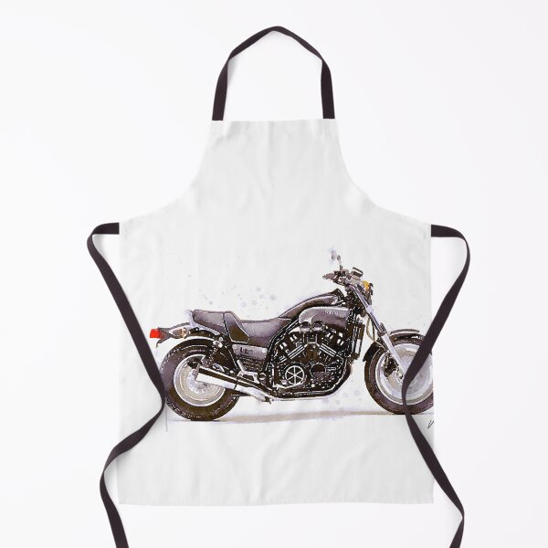 Item preview, Watercolor Classic Muscle bike Motorcycle - original watercolor by Vart. designed and sold by vartstudio.
