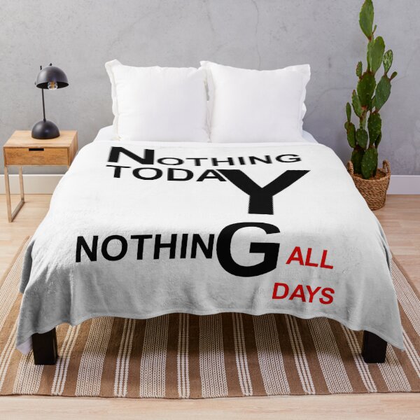 Item preview, NOTHING DAY SHIRT designed and sold by Haitam771.