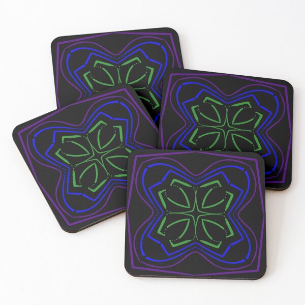 Item preview, Cool Funky Symmetry Kaleidoscope designed and sold by that5280lady.