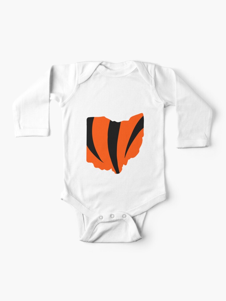 NFL, One Pieces, Cincinnati Bengals Infant Short Sleeved Onsie